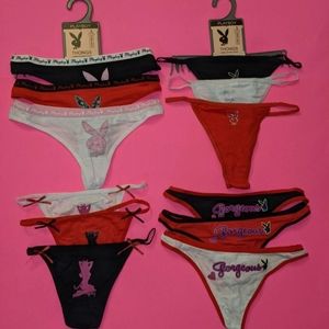 Playboy thongs set of 12
